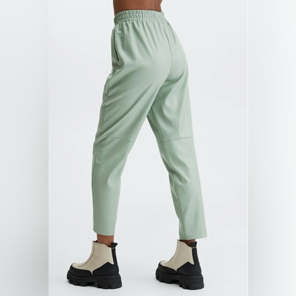 Fabletics Vegan Leather High-Waisted Pant - Picture 2 of 8